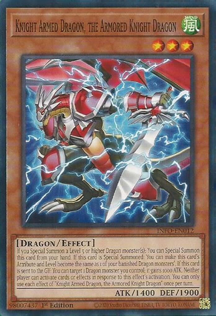 Knight Armed Dragon, the Armored Knight Dragon [INFO-EN012] Common | Chromatic Games