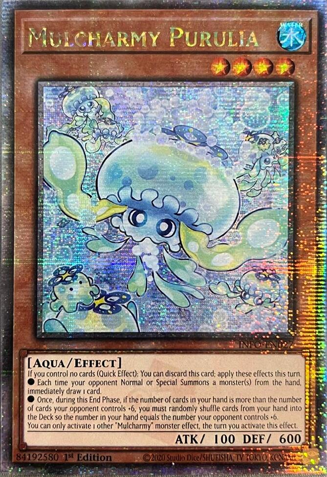 Mulcharmy Purulia (Quarter Century Secret Rare) [INFO-EN027] Quarter Century Secret Rare | Chromatic Games