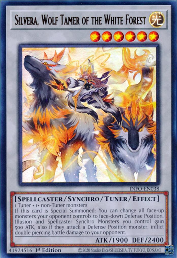 Silvera, Wolf Tamer of the White Forest [INFO-EN038] Ultra Rare | Chromatic Games