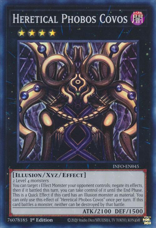 Heretical Phobos Covos [INFO-EN045] Super Rare | Chromatic Games