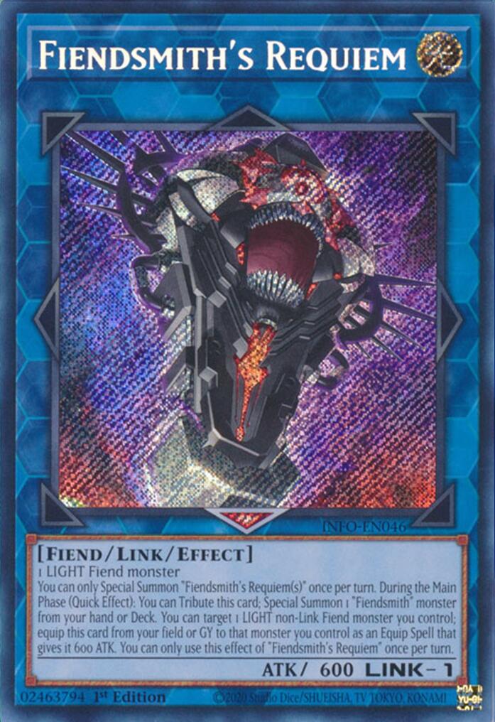 Fiendsmith's Requiem [INFO-EN046] Secret Rare | Chromatic Games