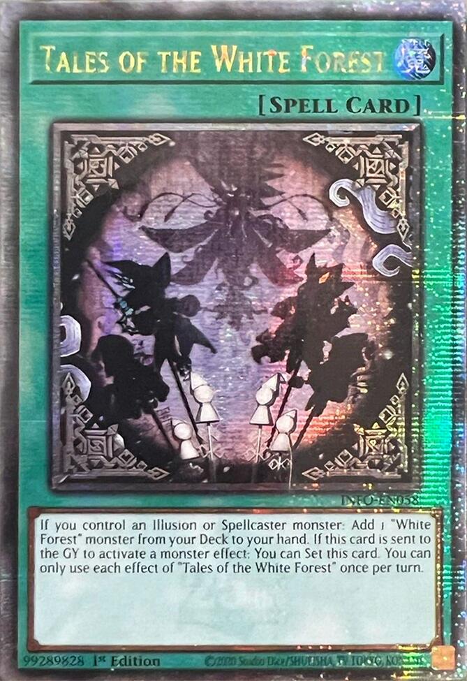 Tales of the White Forest (Quarter Century Secret Rare) [INFO-EN058] Quarter Century Secret Rare | Chromatic Games