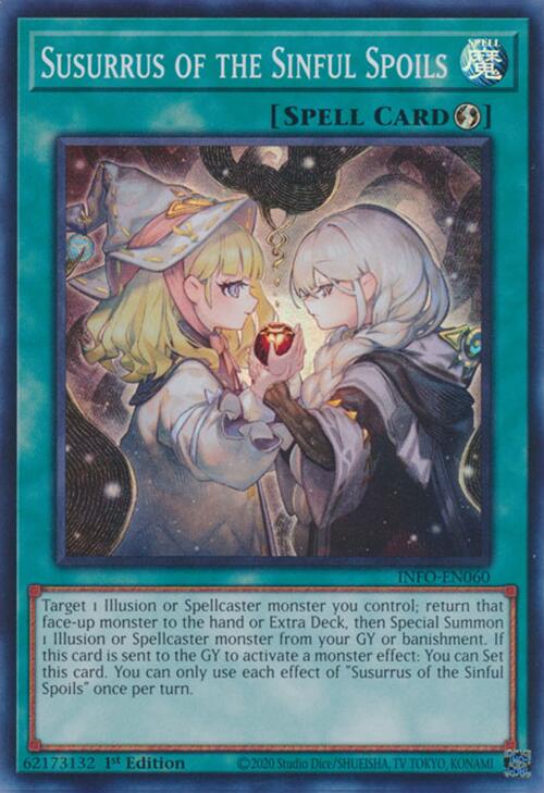 Susurrus of the Sinful Spoils [INFO-EN060] Super Rare | Chromatic Games