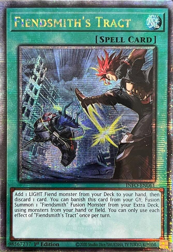 Fiendsmith's Tract (Quarter Century Secret Rare) [INFO-EN061] Quarter Century Secret Rare | Chromatic Games