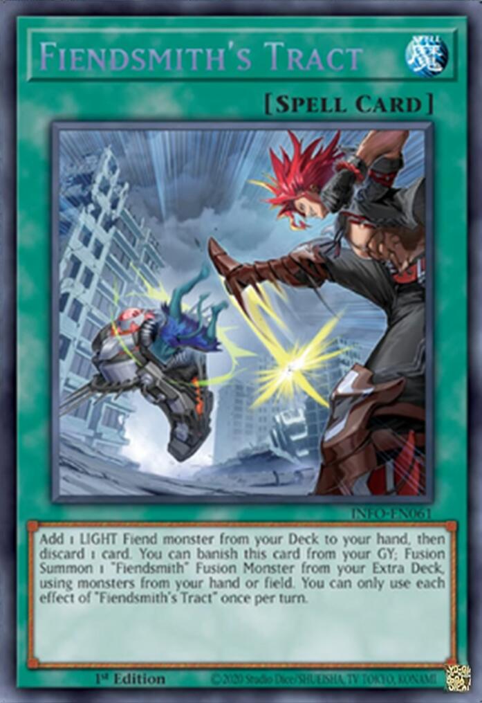 Fiendsmith's Tract [INFO-EN061] Secret Rare | Chromatic Games