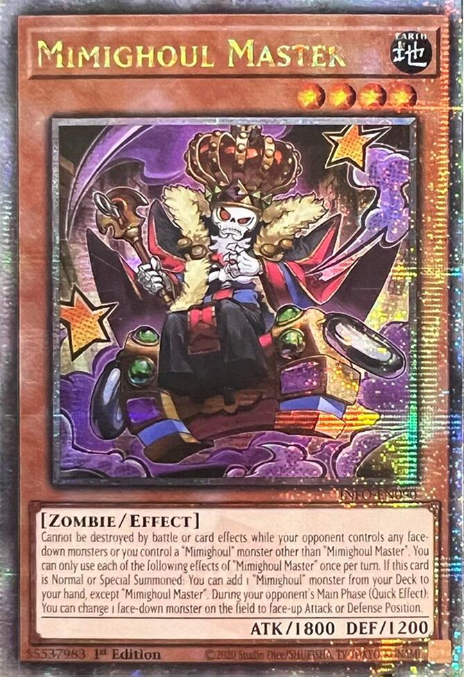 Mimighoul Master (Quarter Century Secret Rare) [INFO-EN090] Quarter Century Secret Rare | Chromatic Games