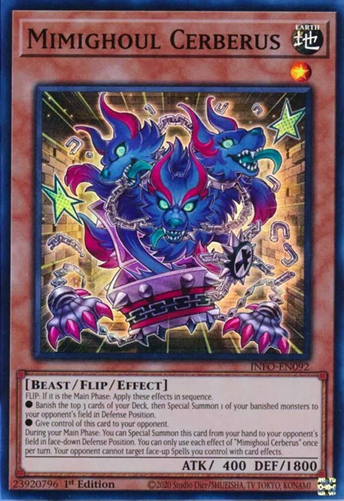 Mimighoul Cerberus [INFO-EN092] Super Rare | Chromatic Games