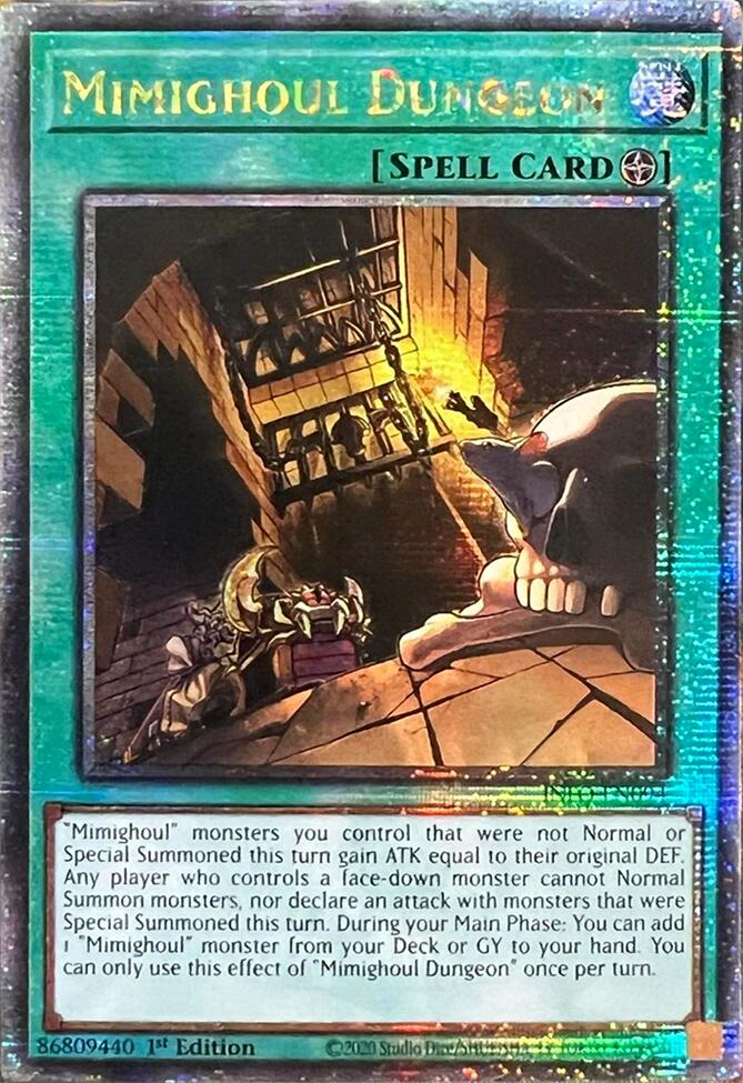 Mimighoul Dungeon (Quarter Century Secret Rare) [INFO-EN094] Quarter Century Secret Rare | Chromatic Games