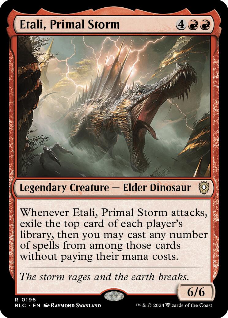 Etali, Primal Storm [Bloomburrow Commander] | Chromatic Games