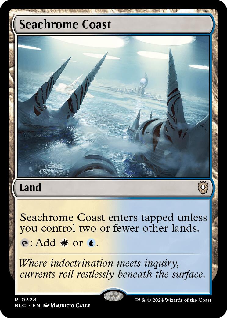 Seachrome Coast [Bloomburrow Commander] | Chromatic Games