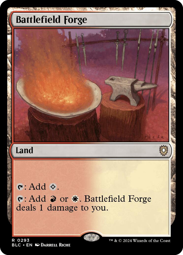 Battlefield Forge [Bloomburrow Commander] | Chromatic Games