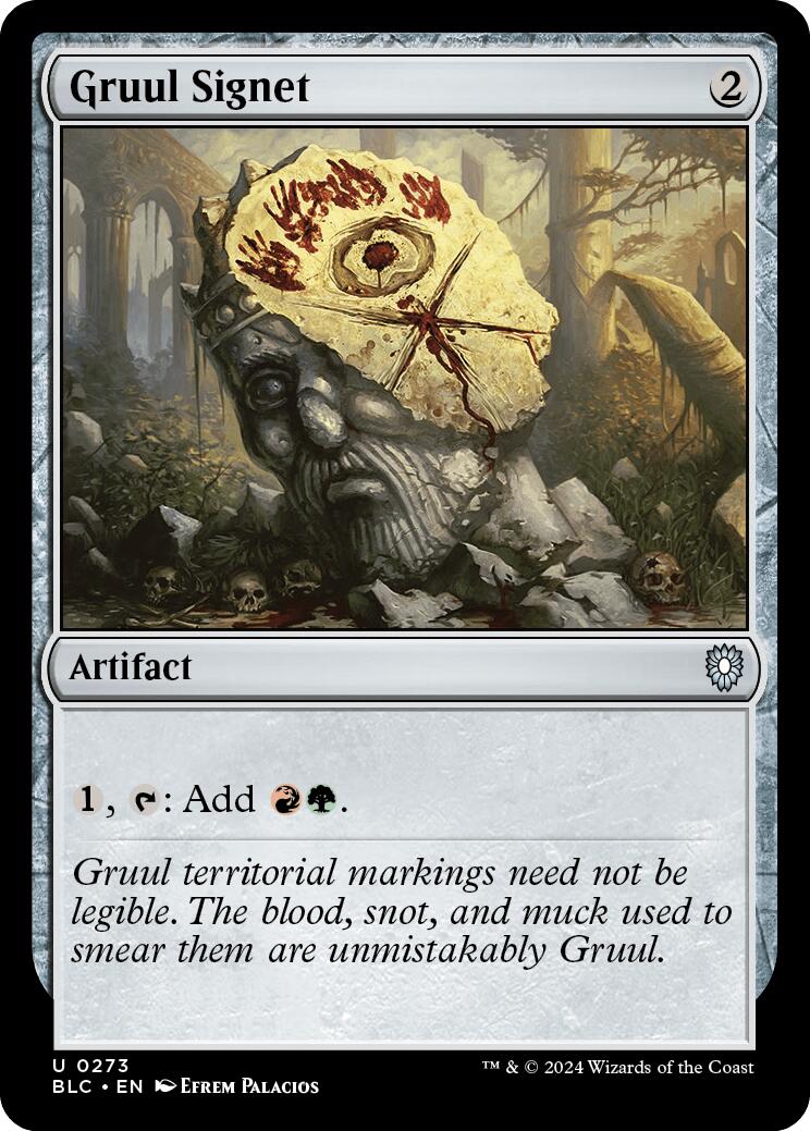 Gruul Signet [Bloomburrow Commander] | Chromatic Games