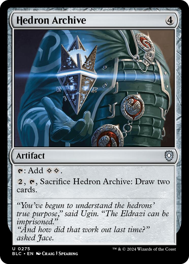 Hedron Archive [Bloomburrow Commander] | Chromatic Games