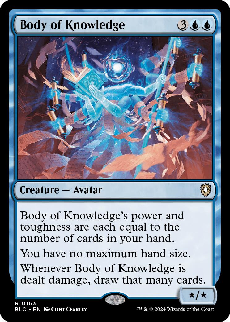 Body of Knowledge [Bloomburrow Commander] | Chromatic Games