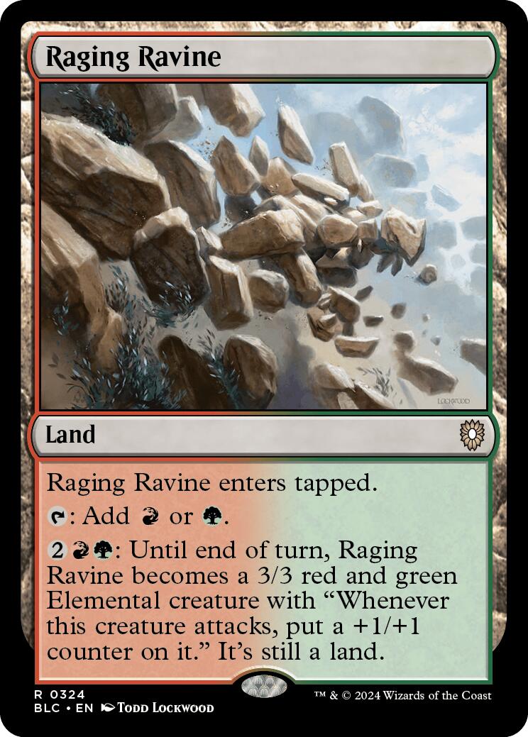 Raging Ravine [Bloomburrow Commander] | Chromatic Games