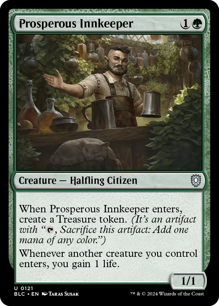 Prosperous Innkeeper [Bloomburrow Commander] | Chromatic Games