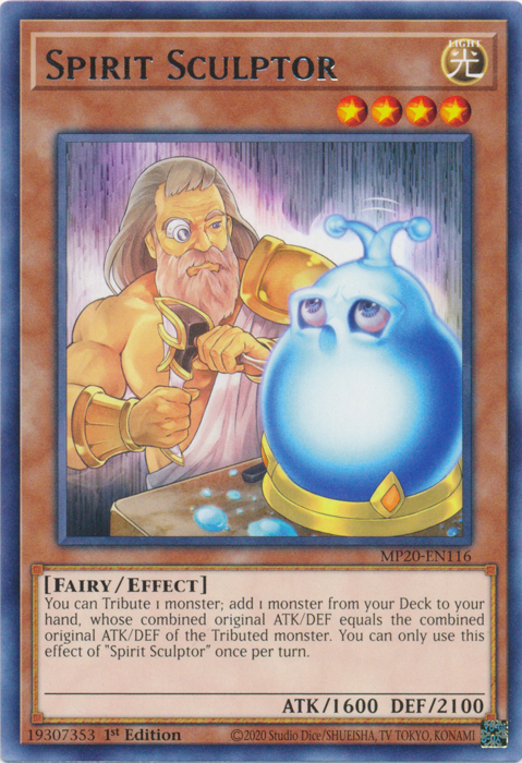 Spirit Sculptor [MP20-EN116] Rare | Chromatic Games