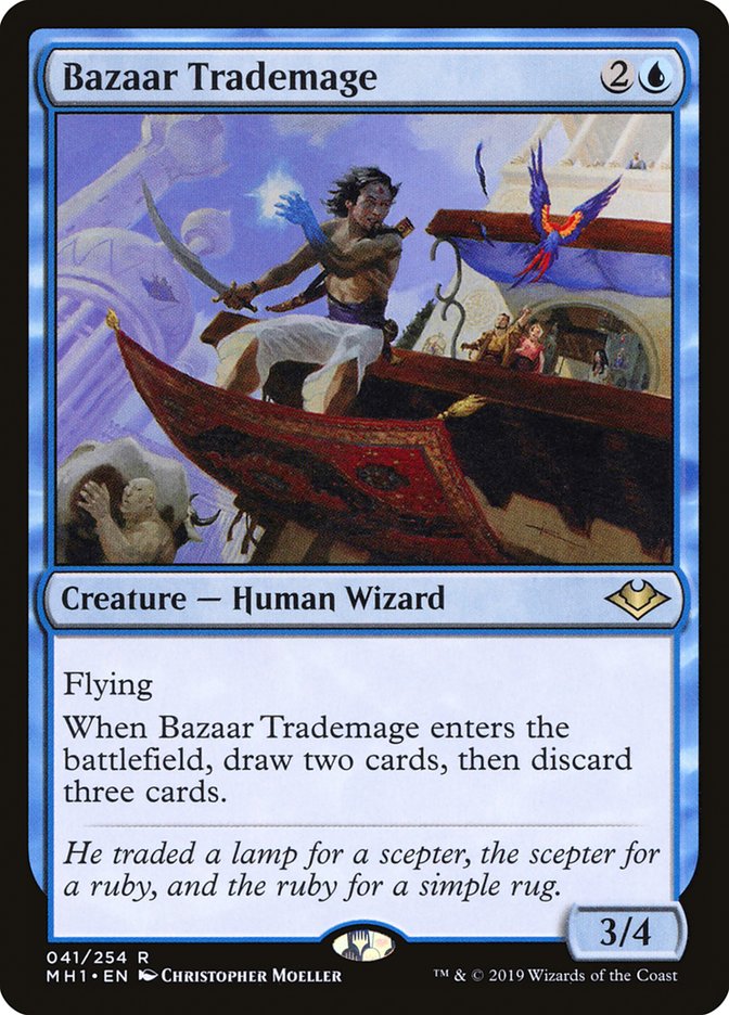 Bazaar Trademage [Modern Horizons] | Chromatic Games