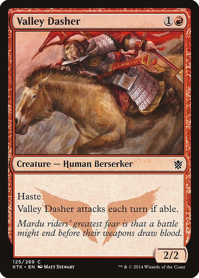 Valley Dasher 125/269 (Khans of Tarkir)  | Chromatic Games