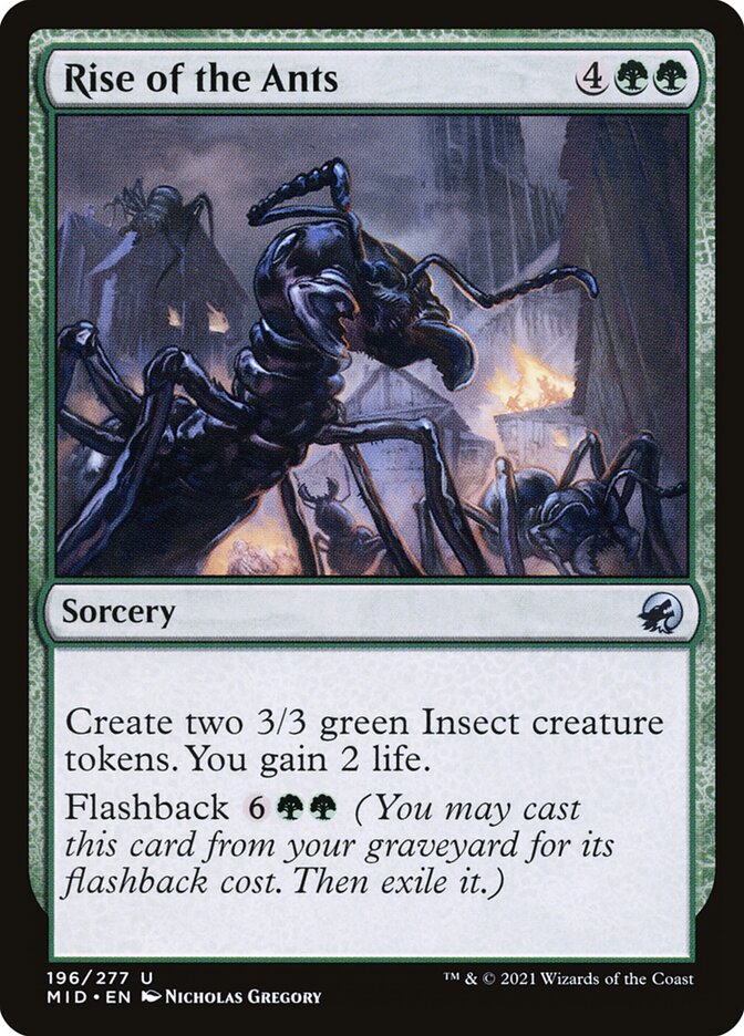 Rise of the Ants 196/277 (Innistrad: Midnight Hunt)  | Chromatic Games