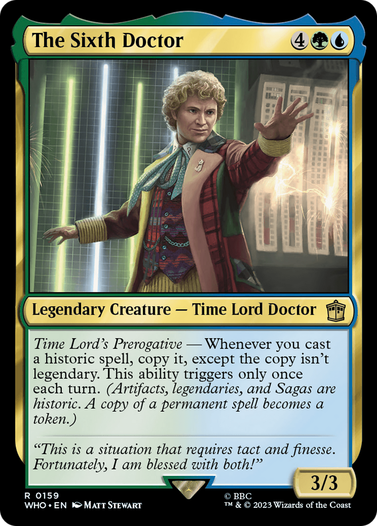 The Sixth Doctor [Doctor Who] | Chromatic Games