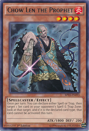 Chow Len the Prophet [BP03-EN093] Rare | Chromatic Games