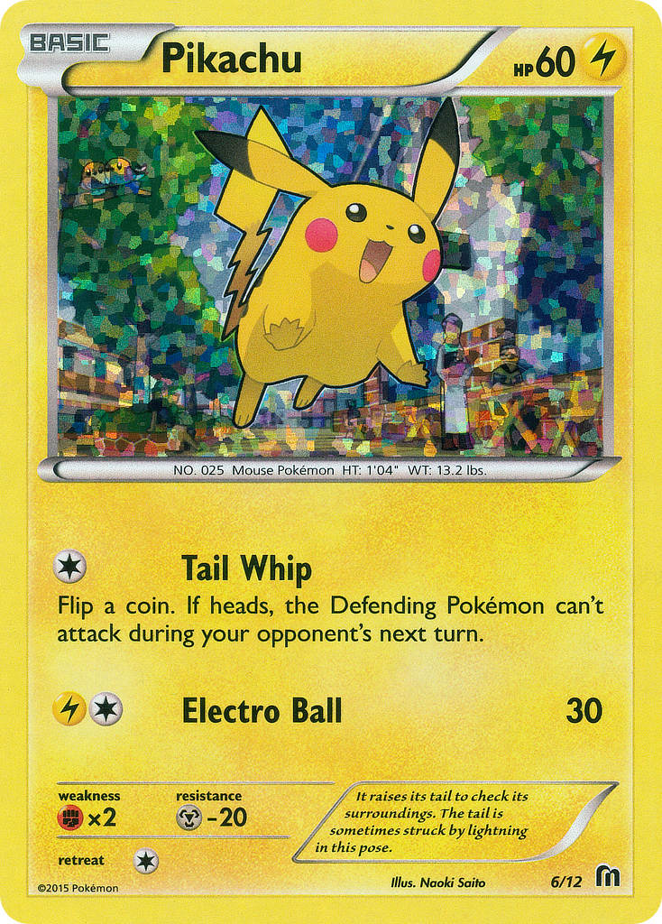 Pikachu (6/12) [McDonald's Promos: 2016 Collection] | Chromatic Games