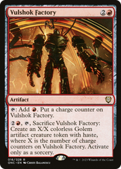 Vulshok Factory [Phyrexia: All Will Be One Commander] | Chromatic Games