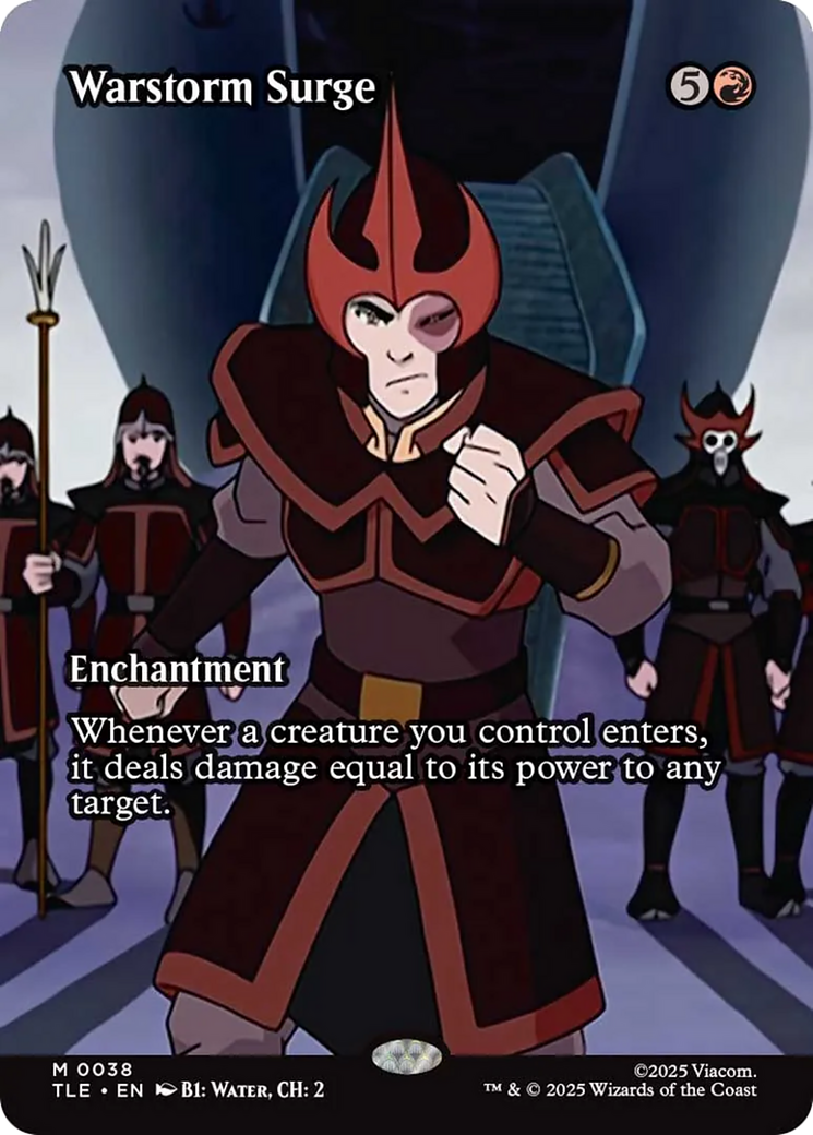 Warstorm Surge (Borderless) [Avatar: The Last Airbender: Eternal-Legal] | Chromatic Games