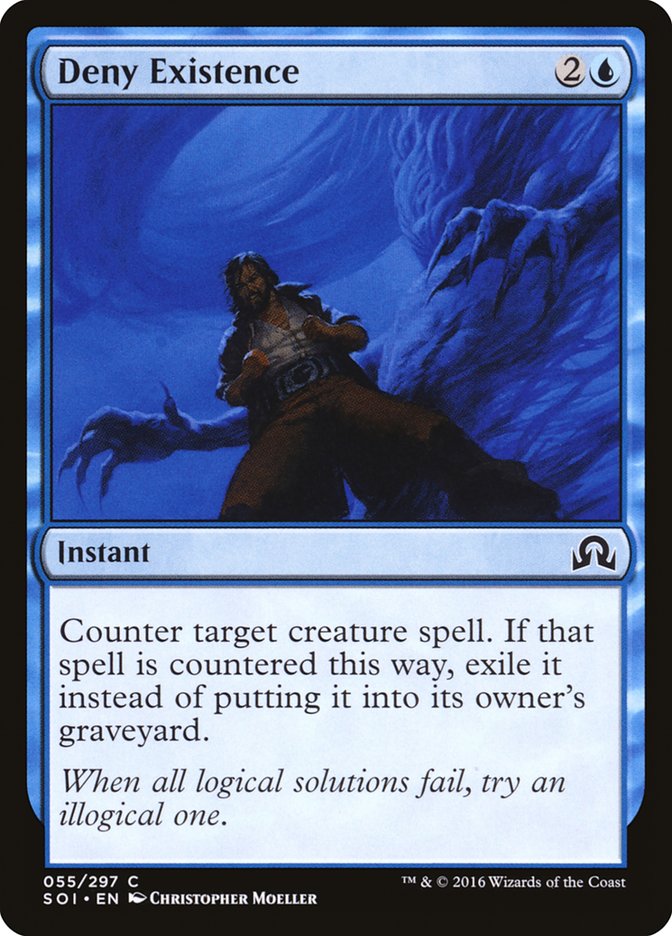 Deny Existence 55/297 (Shadows over Innistrad)  | Chromatic Games