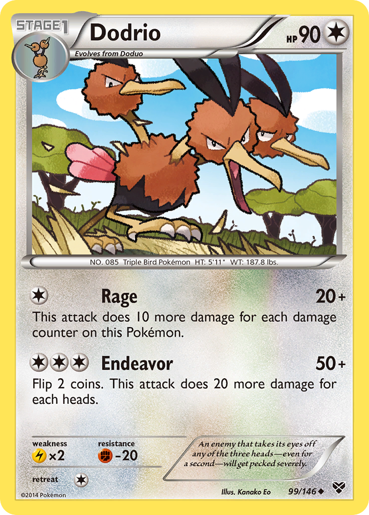 Dodrio (99/146) [XY: Base Set] | Chromatic Games