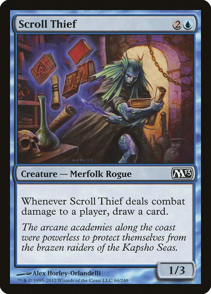 Scroll Thief 66/249 (Magic 2013 (M13))  | Chromatic Games