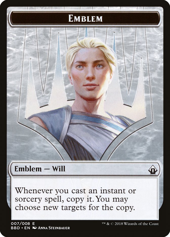 Will Kenrith Emblem [Battlebond Tokens] | Chromatic Games