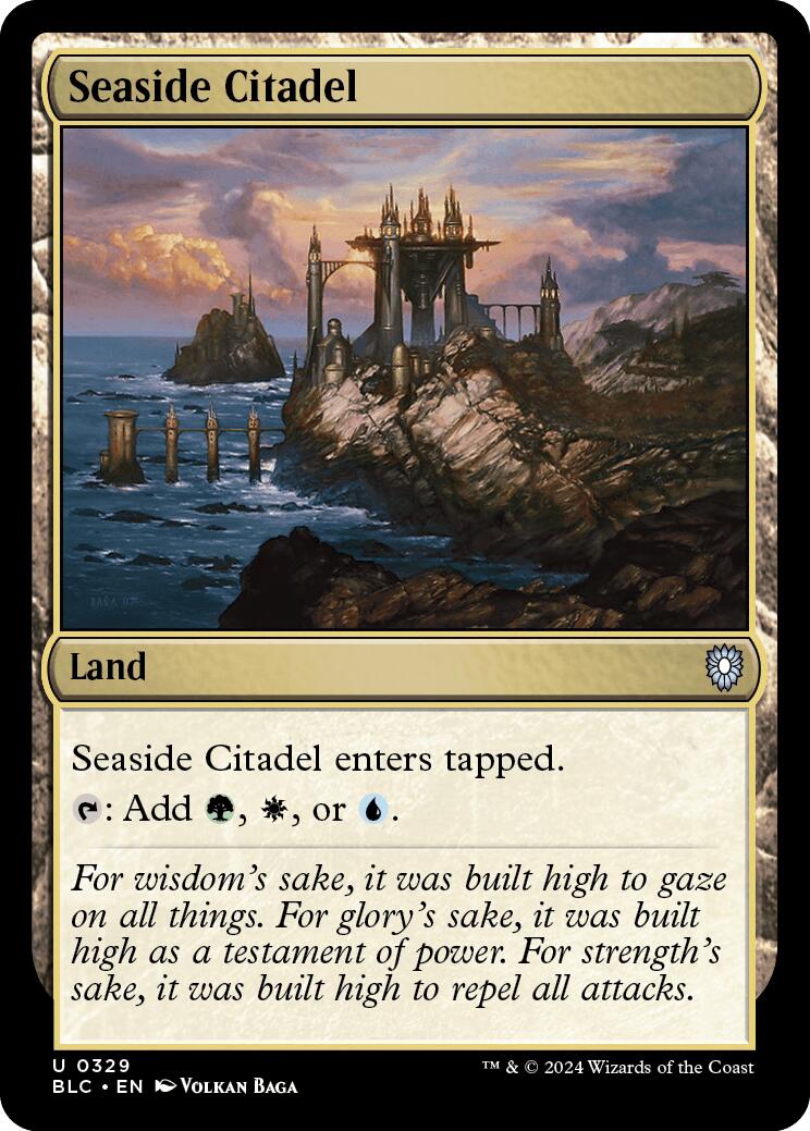 Seaside Citadel [Bloomburrow Commander] | Chromatic Games