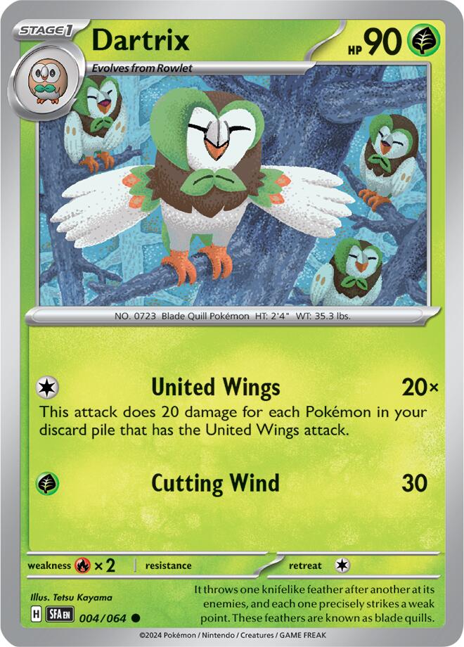 Dartrix (004/064) [Scarlet & Violet: Shrouded Fable] | Chromatic Games