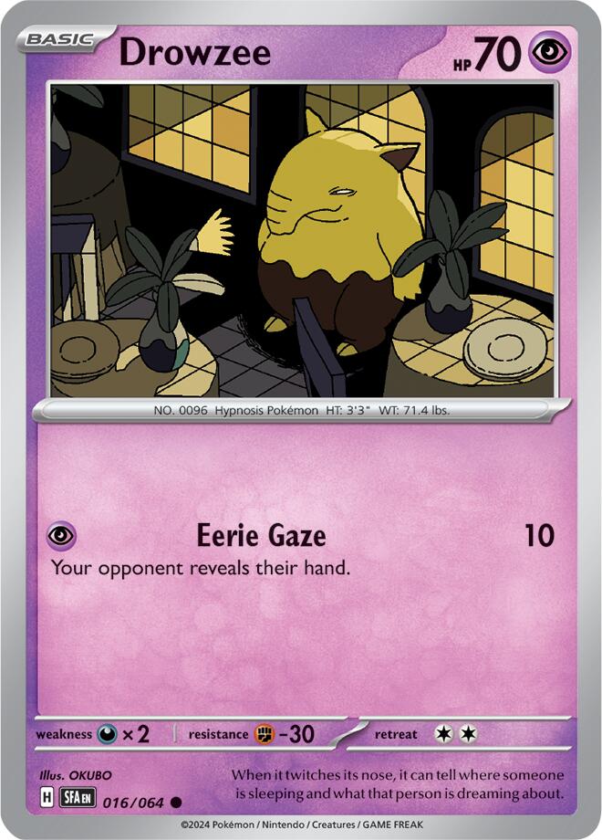 Drowzee (016/064) [Scarlet & Violet: Shrouded Fable] | Chromatic Games