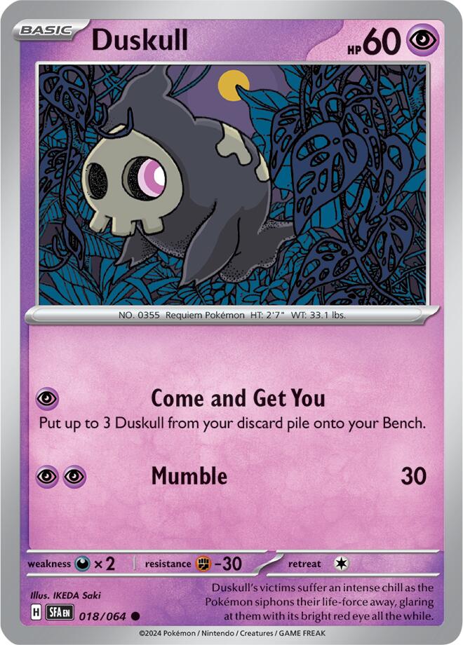 Duskull (018/064) [Scarlet & Violet: Shrouded Fable] | Chromatic Games