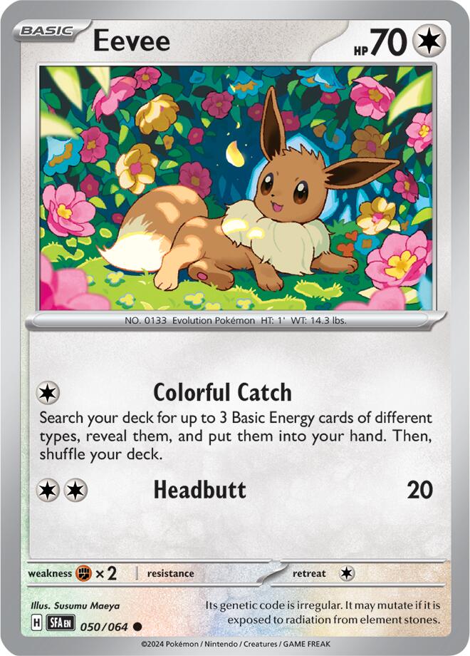 Eevee (050/064) [Scarlet & Violet: Shrouded Fable] | Chromatic Games