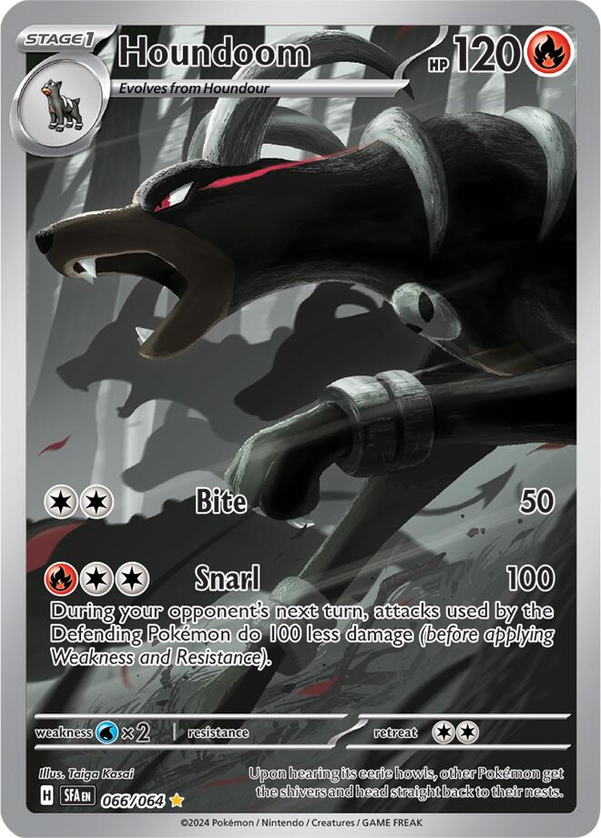 Houndoom (066/064) [Scarlet & Violet: Shrouded Fable] | Chromatic Games