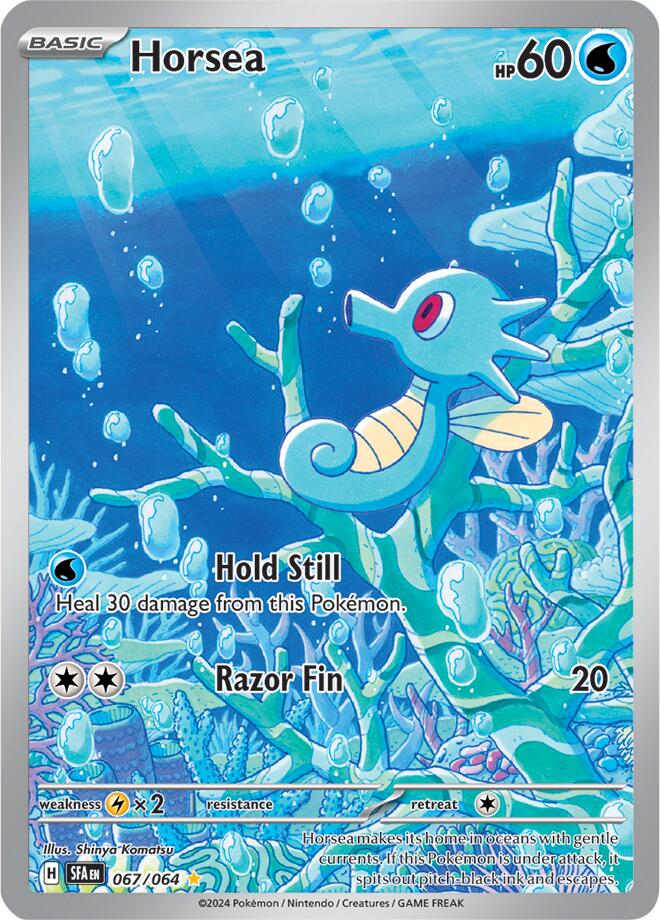 Horsea (067/064) [Scarlet & Violet: Shrouded Fable] | Chromatic Games
