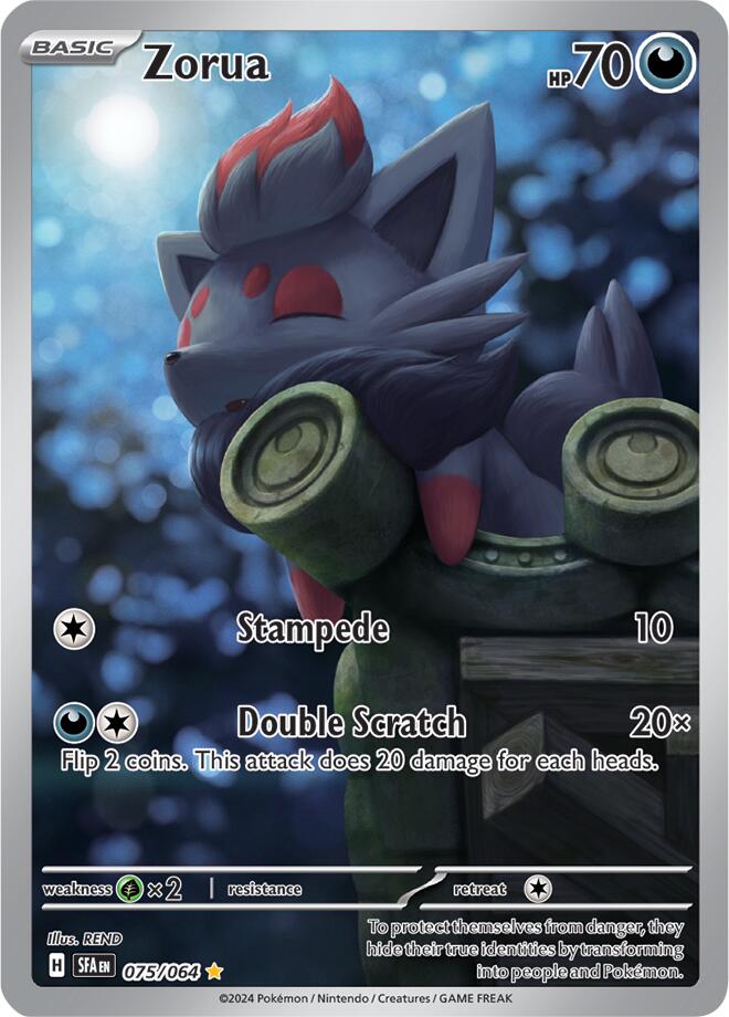 Zorua (075/064) [Scarlet & Violet: Shrouded Fable] | Chromatic Games