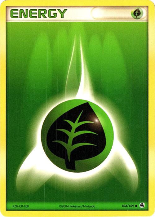 Grass Energy (104/109) (Theme Deck Exclusive) [EX: Ruby & Sapphire] | Chromatic Games