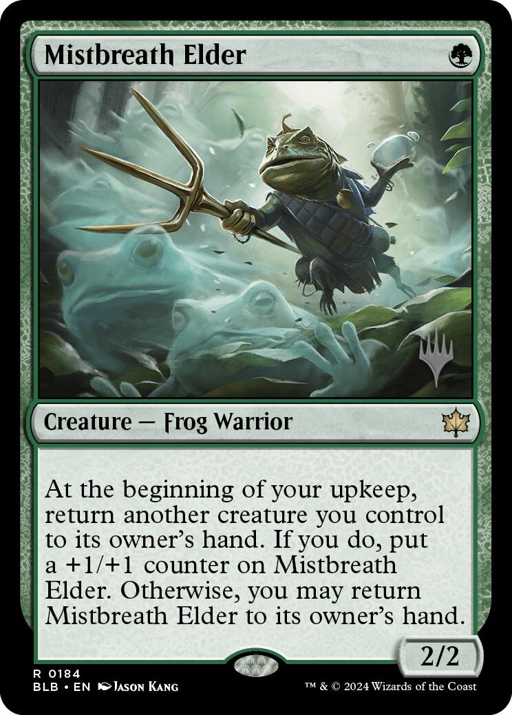 Mistbreath Elder (Promo Pack) [Bloomburrow Promos] | Chromatic Games