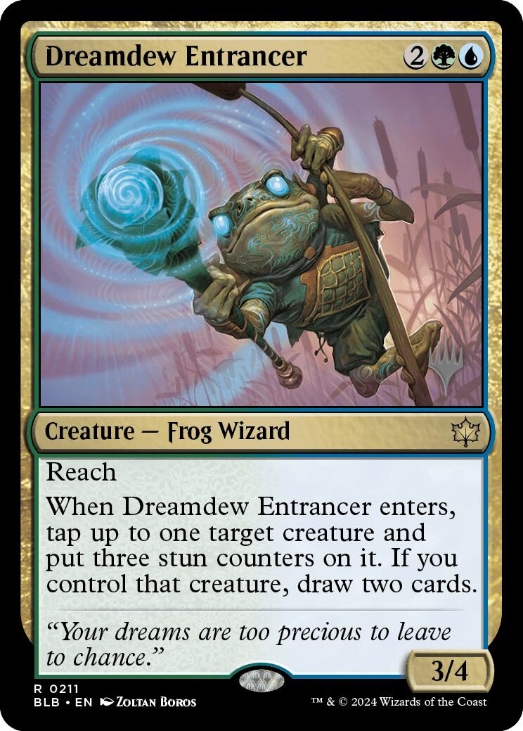 Dreamdew Entrancer (Promo Pack) [Bloomburrow Promos] | Chromatic Games