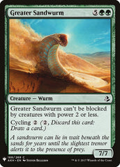 Greater Sandwurm [Mystery Booster] | Chromatic Games