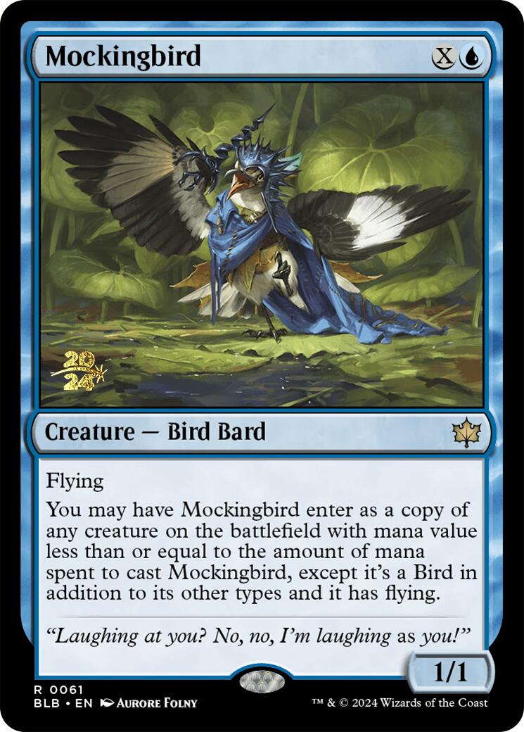 Mockingbird [Bloomburrow Prerelease Promos] | Chromatic Games