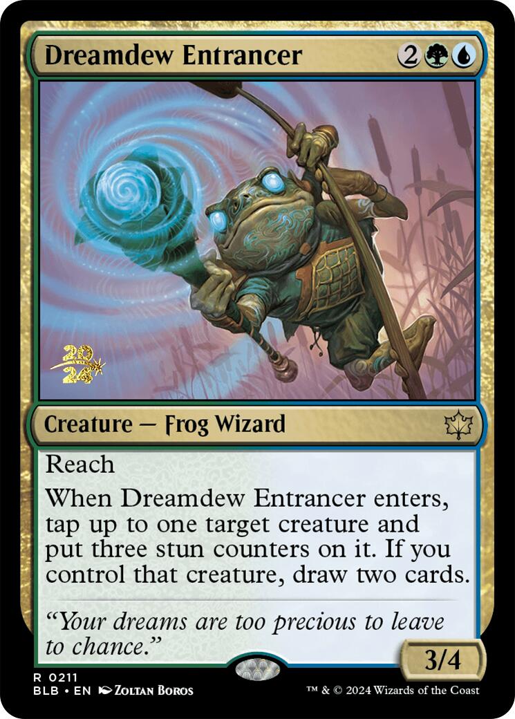 Dreamdew Entrancer [Bloomburrow Prerelease Promos] | Chromatic Games