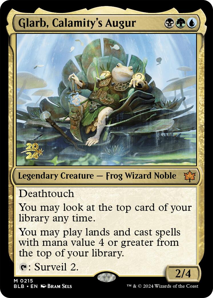 Glarb, Calamity's Augur [Bloomburrow Prerelease Promos] | Chromatic Games
