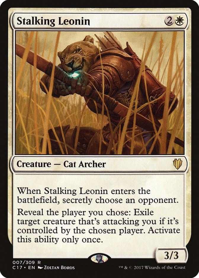 Stalking Leonin 7/309 (Commander 2017)  | Chromatic Games