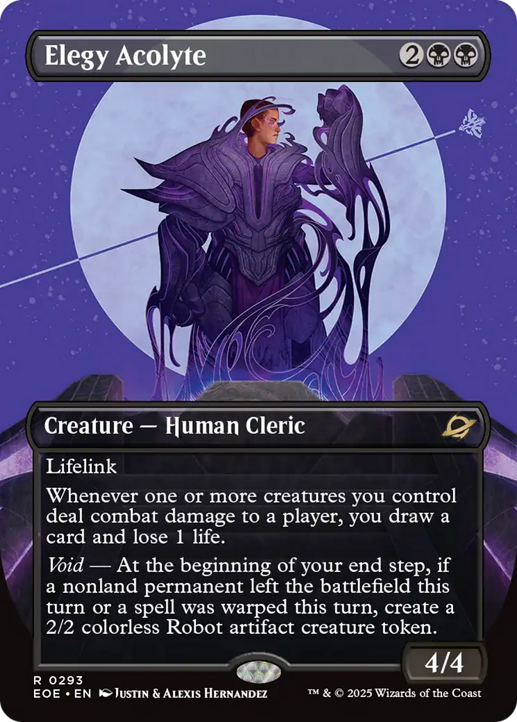 Elegy Acolyte (Borderless) [Edge of Eternities] | Chromatic Games